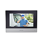 Monitor Touch Screen 7" para Video Portero IP, Conexión WiFi / Ethernet, PoE Estándar,  Apertura Remota,  Llamada Entre Monitores, Audio Bidireccional, HIKVISION DS-KH6320-WTE1