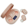 Audífonos Intrauriculares con Micrófono TWS Cherry, Inalámbricos, Bluetooth, Color Rosa, PERFECT CHOICE PC-116820