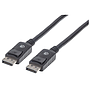 Cable de Video DisplayPort - DisplayPort (M-M), Blindado, Longitud 3.0 Metros, MANHATTAN 307093