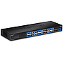 Switch Gigabit Ethernet Web Smart (v1.0R), 24 Puertos 10/100/1000Mbps + 4 Puertos SPF, 56Gbit/s, 8000 Entradas, Gestionado, Montaje en Rack, TREDNET TEG284WS
