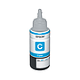 Botella de Tinta Original T664 Color Cian 70ml Rendimiento Aprox. 6,500 páginas, EPSON T664220-AL