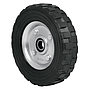 Rueda Pretul, Hule Sólido 7" para Diablo, un Balero, TRUPER RD-71