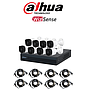 Kit de 8 Canales 2 MP, DVR Cooper-I WizSense, Con IA/ H.265+, 8 Cámaras B2A21 1080p Metálicas, 8 Ch + 2 IP o Hasta 10 Ch IP/ 4 Ch con SMD Plus, Accesorios Incluidos, DAHUA DH-KIT/XVR1B08-I/8-B2A21N-0360B