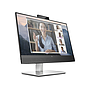 Monitor LED EliteDisplay E24mv de 23.8", Resolución 1920 x 1080 (Full HD 1080p), Webcam Integrada, HDMI / VGA, HP 169L0AA#ABA