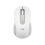 Ratón (Mouse) Óptico Signature M650L (Grande), Inalámbrico, Bluetooth, Hasta 2000 dpi, 5 Botones, Color Blanco, LOGITECH 910-006233