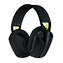 Audífonos con Micrófono Gamer Modelo G435, Compatible con PC / PS4 / PS5, Inalámbrico (USB-A Lightspeed), Color Negro / Amarillo, LOGITECH 981-001049
