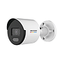 Cámara Bala IP 2 MP, Imagen a Color 24/7, PoE, Lente 2.8 mm, Luz Blanca 30 mts, Exterior IP67, dWDR, HIKVISION DS-2CD1027G0-L(C)