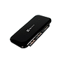 Adaptador USB 2.0 (HUB), 4 x USB 2.0, Hasta 480 Mbit/s, Color Negro, KLIP EXTREME KUH-190B
