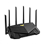 Router Inalámbrico TUF Gaming AX5400, WiFi 6 (Hasta 5400Mbps), AiProtection Pro, 6 Antenas, 4 Puertos LAN, 1 Puerto WAN, 1 Puerto USB, ASUS 90IG06T0-MA1100