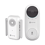 Timbre Wi-Fi (Doorbell) de Batería Recargable, Libre de Cables, Llamada a la App, Incluye Timbre Para Interior, Timbres Seleccionables, Ranura para Memoria, Uso Interior, EZVIZ DB2C