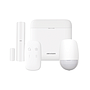 KIT de Alarma AX PRO, Incluye: Hub con Batería de Respaldo, 1 Sensor PIR, 1 Contacto Magnético, 1 Control Remoto, WiFi, Compatible con Hik-Connect P2P, HIKVISION DS-PWA48-K