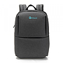 Mochila de Poliéster Getttech, para Laptops hasta 15.6", Resistente al Agua, Color Gris Oscuro, QIAN GMS-22002