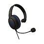 Audífonos Tipo Diadema con Micrófono Hyper X Cloud Chat, Respuesta de 50Hz-10kHz, 3.5mm, Color Negro / Azul, HP 4P5J3AA#ABL