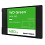 Unidad de Estado Sólido (SSD) Green de 480GB, 2.5", SATA III (6GB/s), WESTERN DIGITAL WDS480G3G0A