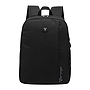 Mochila para Laptop 15.6", Repelente de Agua, Ligera, Color Negro, VORAGO BP-201