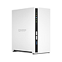 Servidor NAS de 2 Bahías, CPU ARM Cortex-A55 2.0GHz, 2GB DRR4, SATA, 2x USB 2.0/3.0, Gigabit Ethernet, Blanco, QNAP TS-233-US