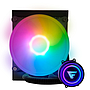 Sistema de Enfriamiento Líquido Game Factor para CPU, 1x 120mm, 2550RPM, Color Negro, VORAGO LQG501