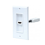 Placa de Pared C/Conector 1 x HDMI (H - H), Color Blanco, Conector Blando, MANHATTAN 771719