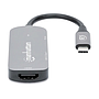 Docking Station (Hub) Interfaz USB C, 1x USB 3.2, 1x USB C, 1x HDMI, Color Plata, MANHATTAN 130707