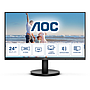 Monitor LED de 23.8", Resolución 1920 x 1080 (Full HD 1080p), 75Hz, 4 ms, HDMI/VGA, Color Negro, AOC 24B3HM