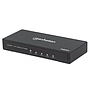 Video Splitter HDMI 4K HDMI 4k a 60Hz, 4 Puertos, Color Negro, MANHATTAN 207805