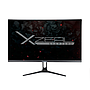 Monitor LED Gamer Starter 23.8" Curvo, 75Hz, FHD Resolución 1920x1080, HDMI/VGA, Color Negro, XZEAL XSPMG05B