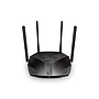 Router Inalámbrico, Doble Banda AX1800, Firewall, Wi-Fi 6, Inalámbrico, Hasta 1201 Mbit/s, 3x RJ-45, 2.4/5GHz, 4 Antenas Externas de 5dBi, MERCUSYS MR70X