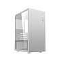 Gabinete Micro-ATX/Mini-ITX, Modelo Neuss Pro GI717, Ventana Cristal Lateral, Sin Fuente de Poder, Color Blanco, ACTECK AC-936002