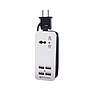 Barra Multicontactos, 4x USB, 1500W, NACEB NA-0705