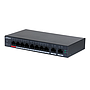 Switch POE, 10 Puertos, 8 Puertos PoE 10/100, 2 Puertos Uplink 10/100/1000, 110 Watts Totales, Administrable en la Nube por DoLynk Care, PoE Hasta 250 Metros, Carcasa Metálica, DAHUA DH-CS4010-8ET-110
