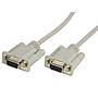 Cable de Datos DB9 - DB9 (H-H), Color Gris, Longitud 1.8 Metros, MANHATTAN 301404