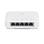 Switch UniFi, Semi-Exterior IP55, 5 Puertos 10/100/1000, 1 Puerto PoE de Entrada 802.3af/at/bt y 4 Puertos PoE de Salida 802.3af, Compatible con Inyector PoE-50-60W y UTP7201GE-PSE60, No Incluye Inyector PoE, UBIQUITI USW-FLEX