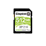 Tarjeta de Memoria SDHC, Modelo Canvas Select Plus, Capacidad 512GB, Clase 10, KINGSTON SDS2/512GB
