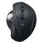 Ratón (Mouse) MX Ergo S, con TrackBall, 6 Botones, Inalámbrico, Recargable, Color Grafito, LOGITECH 910-007261