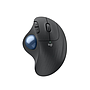 Ratón (Mouse) Ergonómico Óptico Trackball Ergo M575S, Inalámbrico, Bluetooth/USB, 2000DPI, Color Grafito, LOGITECH 910-007031