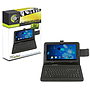 Funda Protectora POV con Teclado USB para Tabletas de 10"