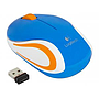 Ratón (Mouse) Óptico Modelo M187, Inlámbrico (USB), Hasta 1000 DPI, Color Azul, Tamaño Mini, LOGITECH 910-003788