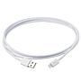 Cable PNY, Carga y Sincronizacion Apple Lighting a USB, Blanco - 1.8 metros