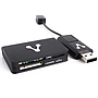 Lector y Grabador Externo de Tarjetas, MicroUSB / USB 2.0, 9 en 1, VORAGO CR-300