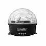 Lámpara LED (Disco Crystal Ball), RGB, Potencia 25W, Color Negro, SHCALTER S-538