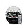 Lámpara LED (Disco Crystal Ball) DMX, RGB, Potencia 12W, Color Negro, SCHALTER S-114