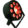 Lámpara LED (Cañon) DMX, RGB, Potencia 80W, Chasis de Plástico, Color Negro, SCHALTER S-039A