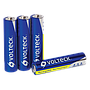 Pila Recargable VOLTECK, Tamaño AAA, Voltaje 1.2 V, Capacidad 600 mAh, 4 Piezas, TRUPER RE-AAA2