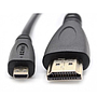 Cable HDMI Macho a Micro HDMI Macho v1.4 1.8 Metro, 1080p, Ethernet, 3D, 4k x 2k, Color Negro CG588-1.8
