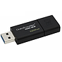 Memoria Flash USB 3.0, DataTraveler 100 G3, Capacidad 128GB, Color Negro, KINGSTON DT100G3/128GB
