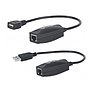 Extensor de Datos USB - UTP, Hasta 60.0 Metros, Cat 5E,Hasta 12 Mbps, MANHATTAN 179300