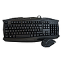 Teclado y Ratón (Mouse) Gamer, 12 Teclas Multimedia/ 6 Botones, Iluminación LED, Alámbricos (USB), NACEB NA-617