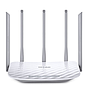 Router Inalámbrico AC1350, Doble Banda (2.4GHz y 5GHz), 5 Antenas (3x2.4GHz / 2x5GHz), 4 Puertos LAN 10/100Mbps, 1 Puerto WAN 10/100Mbps, TP-LINK ARCHERC60