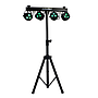 Pedestal C/ 4 Luces RGBW, DMX, SCHALTER S-DJSTAND
