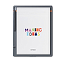 Tableta Gráfica Wacom Bamboo Slate Large CDS-810S, USB/Inalámbrico, Gris/Naranja